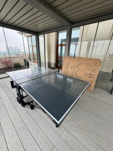 Сборка Теннисного стола Donic Indoor Style 1000 Gray в г.Москва