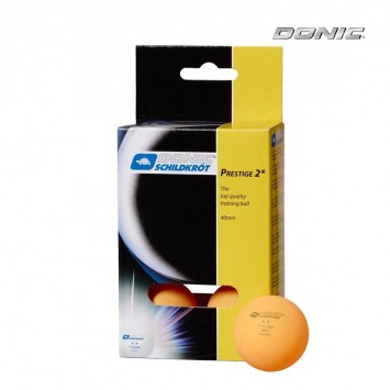 Мячи для настольного тенниса Donic Prestige 2 желтые