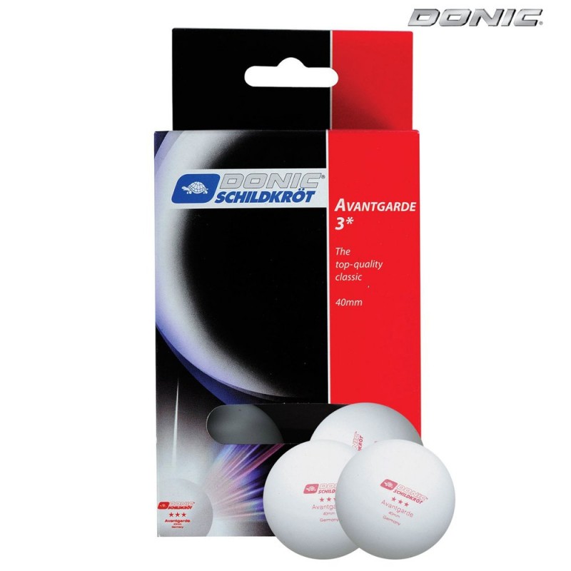 Мячи для настольного тенниса Donic Avantgarde 3 белые
