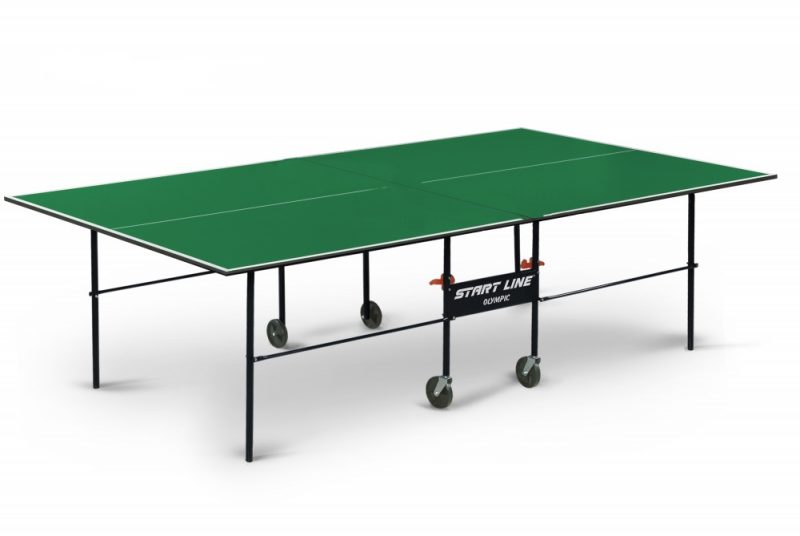 Теннисный стол Start Line Olympic зелёный