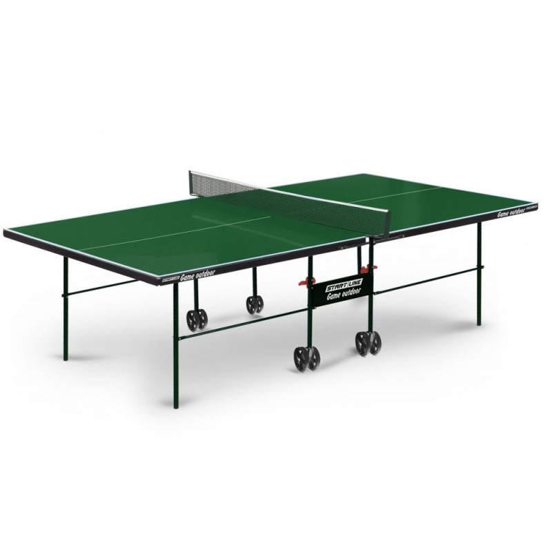 Теннисный стол Start Line Game Outdoor зелёный