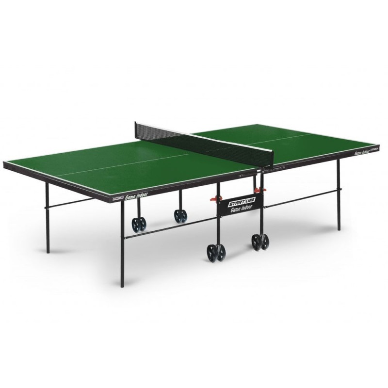 Теннисный стол Start Line Game Indoor зелёный