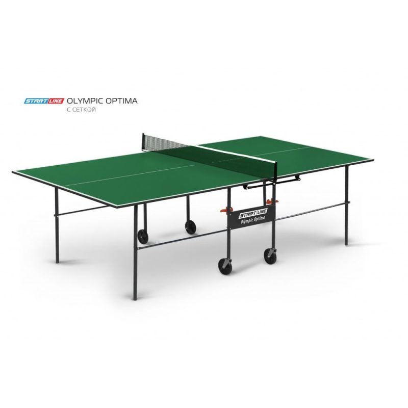 Теннисный стол Start Line Olympic Optima зеленый