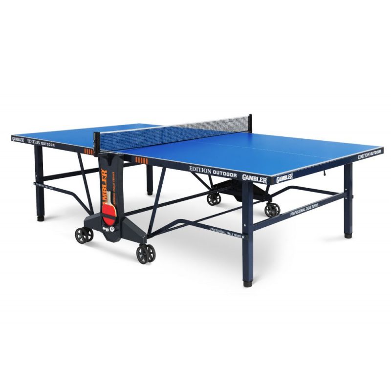 Теннисный стол Gambler Edition Outdoor blue
