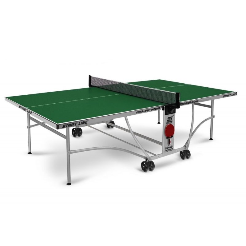 Теннисный стол Start Line Grand Expert всепогодный зелёный
